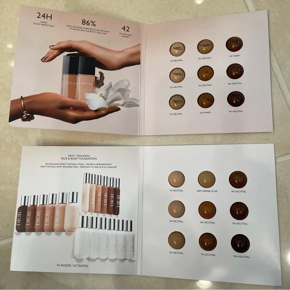 Dior Charm Bracelet 7.75” SilverTone Toggle Clasp Beauty Bundle Mini Addict Lip - Picture 4 of 14